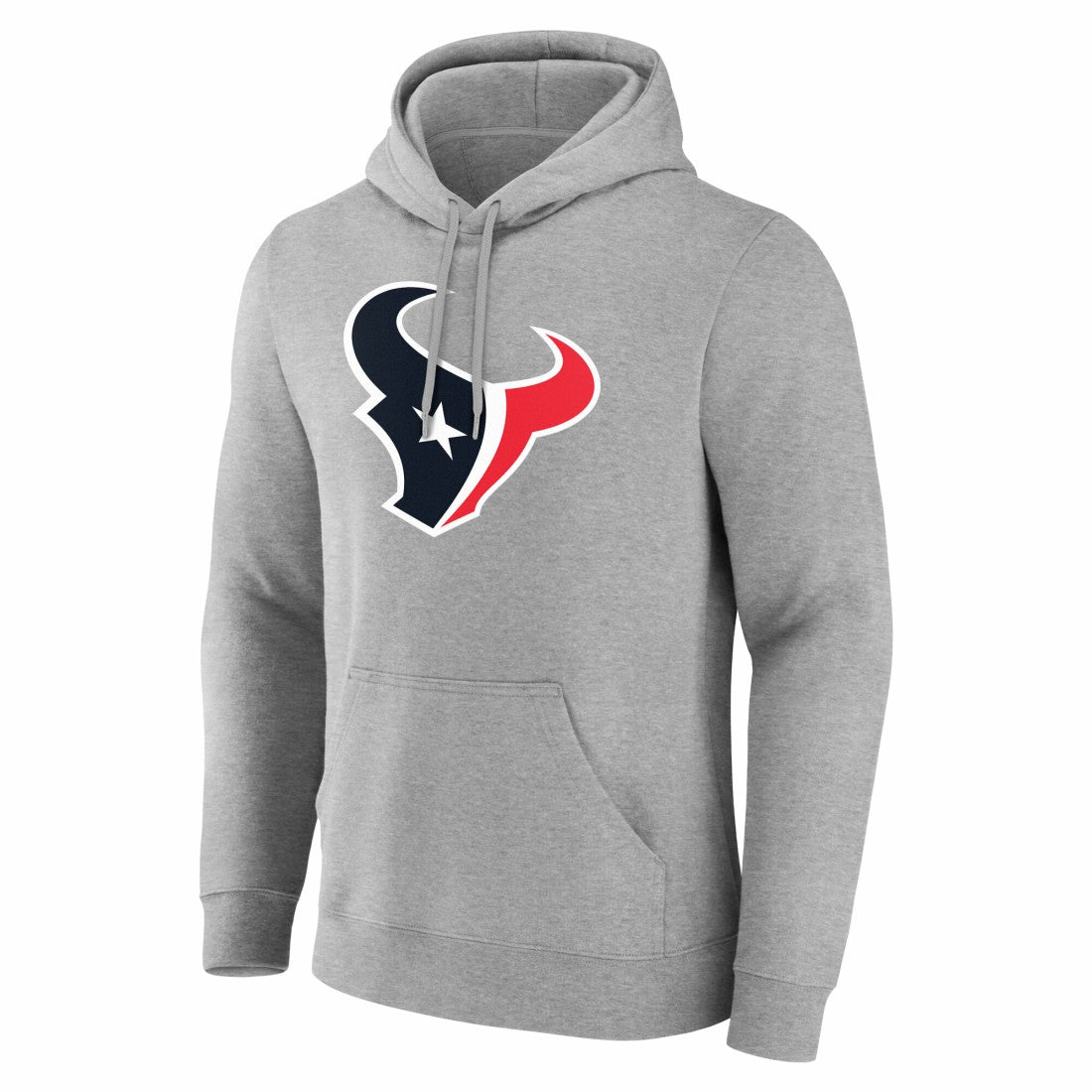 Houston Texans Big & Tall Team Authentic Custom Hoodie Gray - NFL