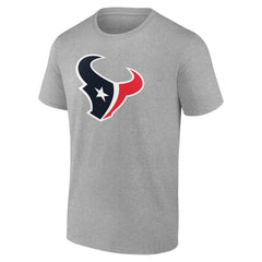 Houston Texans Big & Tall Team Authentic Custom T-Shirt Gray - NFL