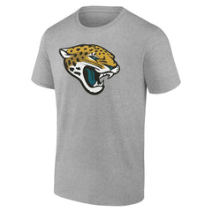 Jacksonville Jaguars Big & Tall Team Authentic Custom T-Shirt Gray - NFL