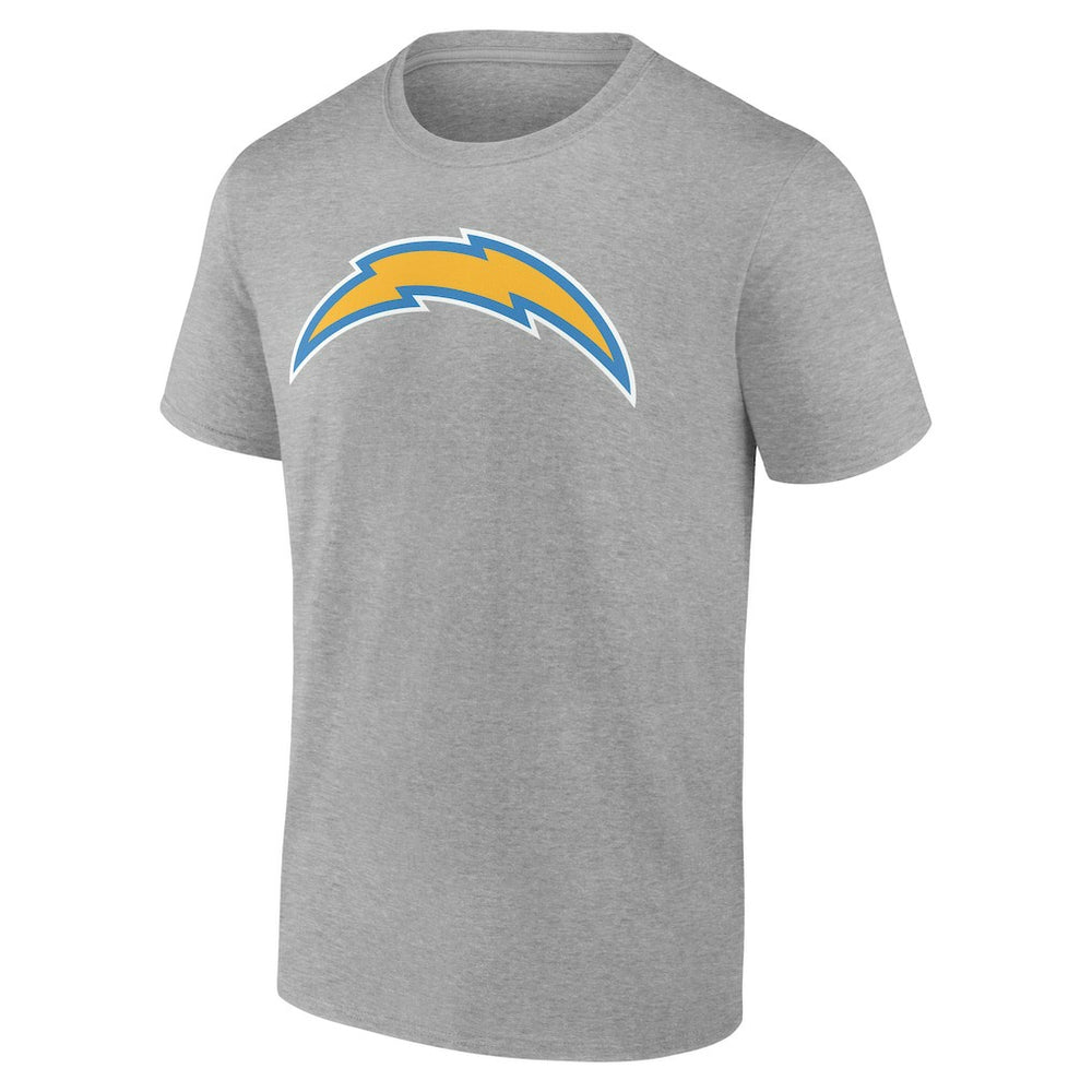 Los Angeles Chargers Big & Tall Team Authentic Custom T-Shirt Gray - NFL