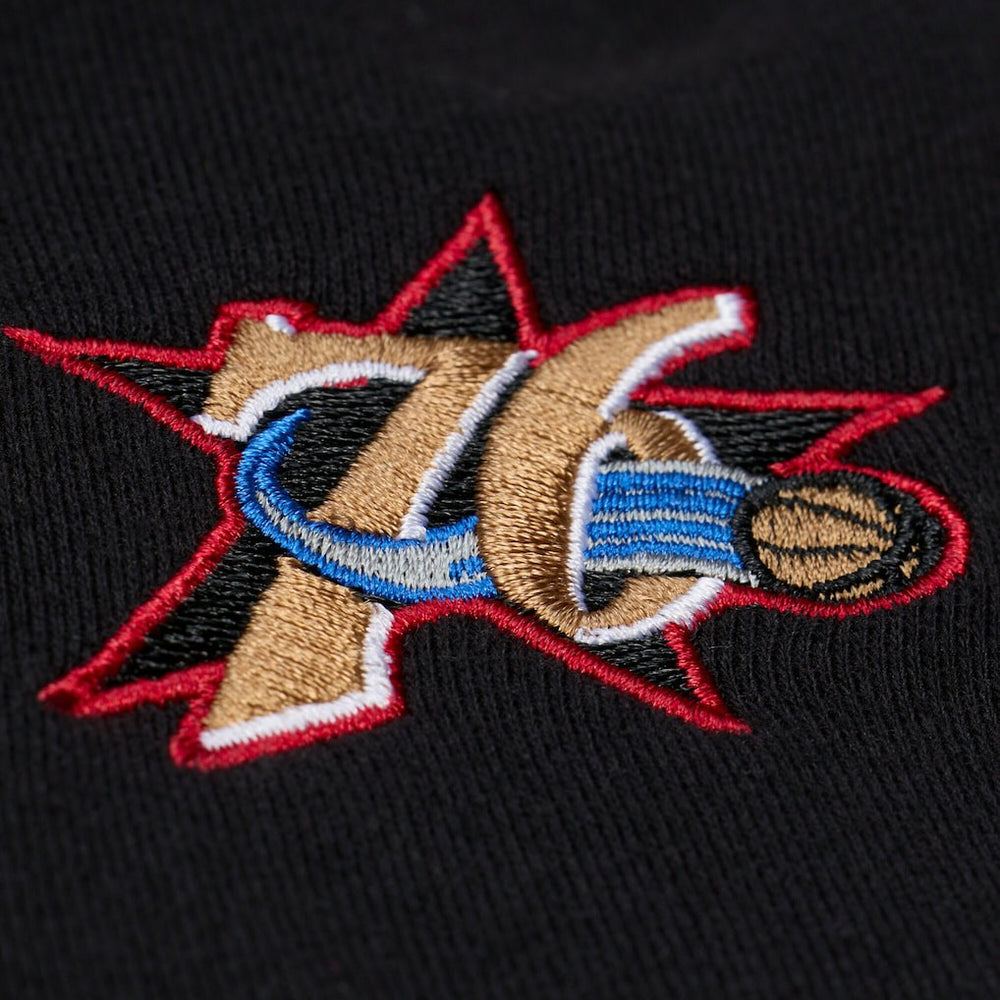 Mitchell & Ness - Philadelphia 76ers Hardwood Classics Originals Collection 2000-2001 Team Roster Fleece Hoodie - Black