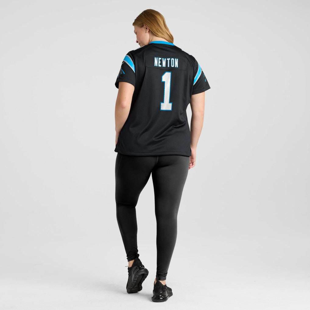 Cam Newton Carolina Panthers Women's Team Retired Game Jersey Black - Nike