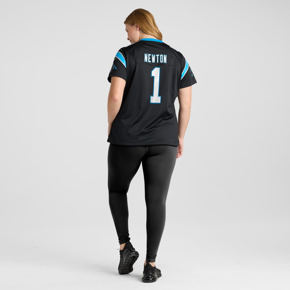 Cam Newton Carolina Panthers Women's Team Retired Game Jersey Black - Nike
