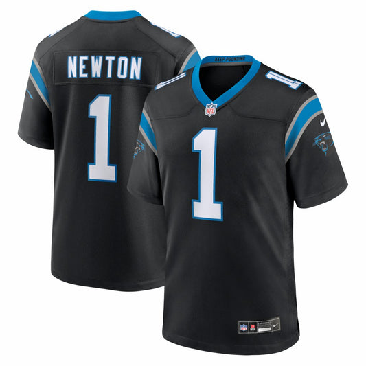 Cam Newton Carolina Panthers Team Retired Game Jersey - Black | NFL Jerseys