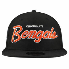 Cincinnati Bengals New Era Main Script 9FIFTY Snapback Hat Kelly Green - NFL