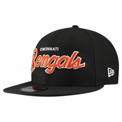 Cincinnati Bengals New Era Main Script 9FIFTY Snapback Hat Kelly Green - NFL
