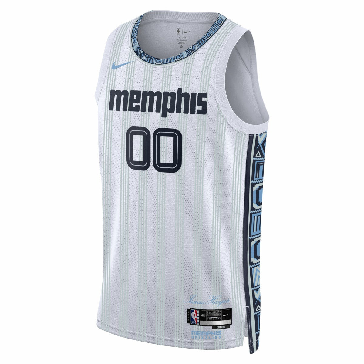 Nike - Memphis Grizzlies Unisex 2025/26 City Edition Swingman Custom Jersey - White