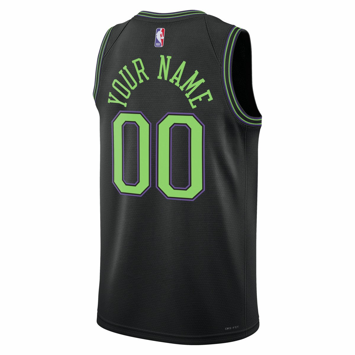 Nike - New Orleans Pelicans Unisex 2025/26 City Edition Swingman Custom Jersey - Black