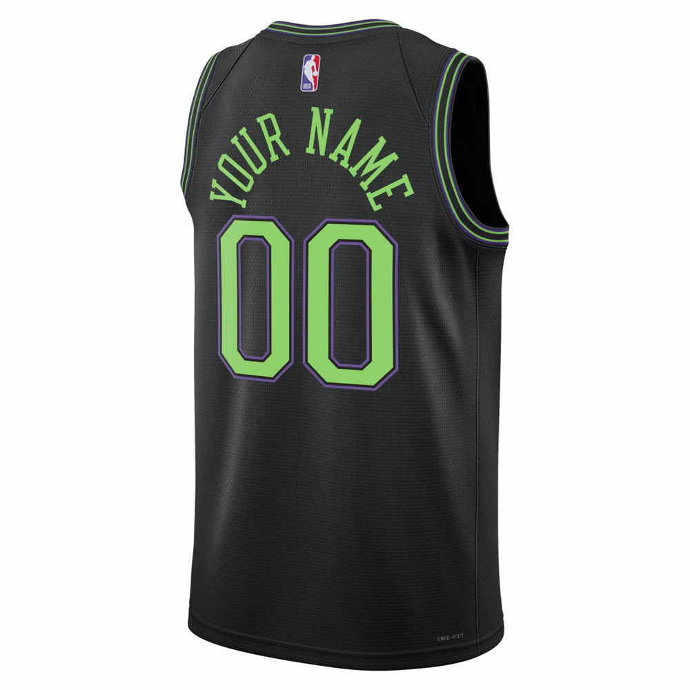 Nike - New Orleans Pelicans Unisex 2025/26 City Edition Swingman Custom Jersey - Black