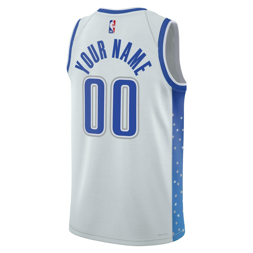 Nike - Orlando Magic Unisex 2025/26 City Edition Swingman Custom Jersey - Silver