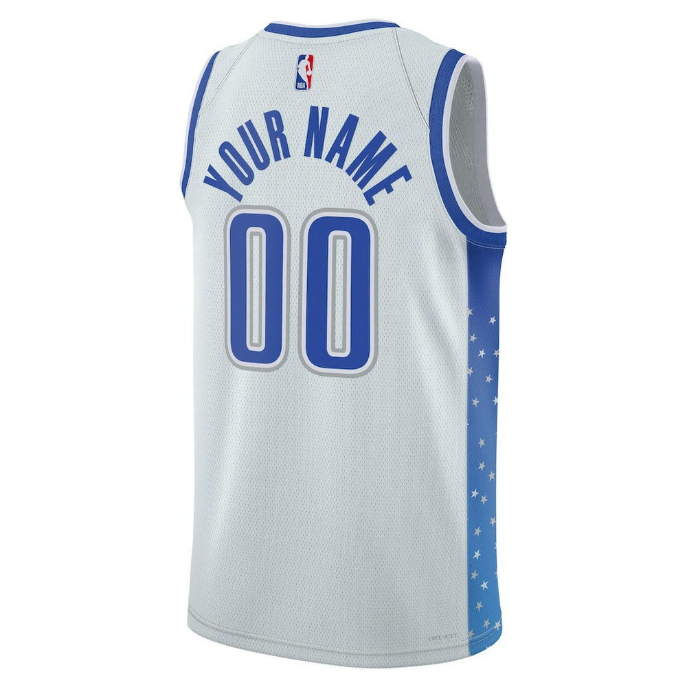 Nike - Orlando Magic Unisex 2025/26 City Edition Swingman Custom Jersey - Silver