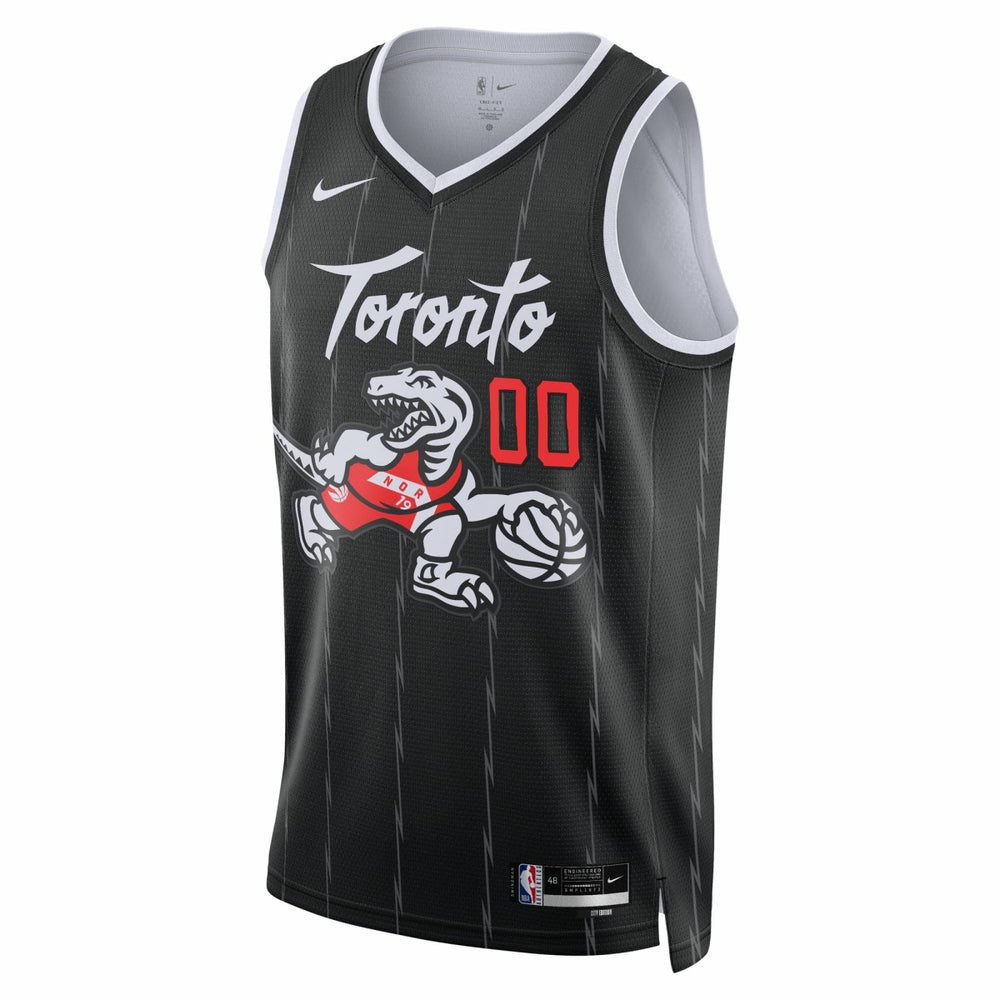 Nike - Toronto Raptors Unisex 2025/26 City Edition Swingman Custom Jersey - Black