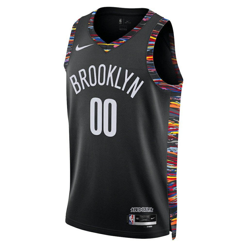 Nike - Brooklyn Nets Unisex 2025/26 City Edition Swingman Custom Jersey - Black