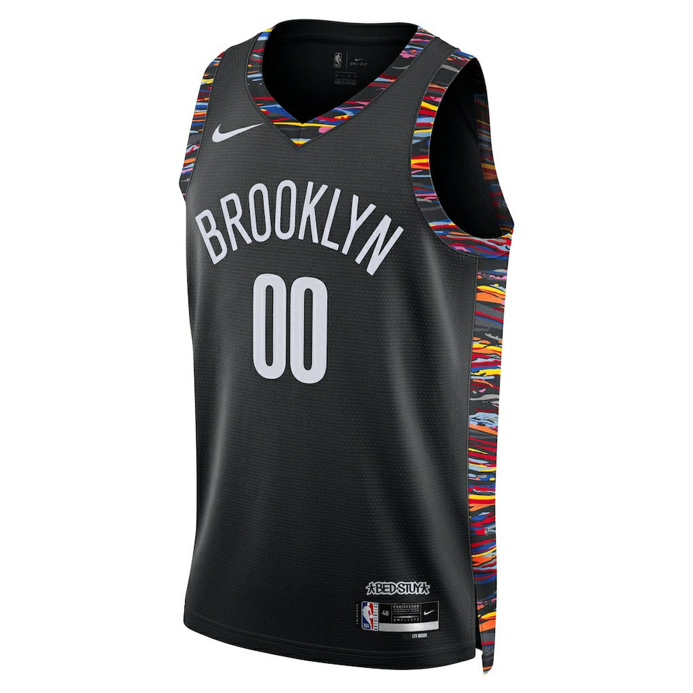 Nike - Brooklyn Nets Unisex 2025/26 City Edition Swingman Custom Jersey - Black