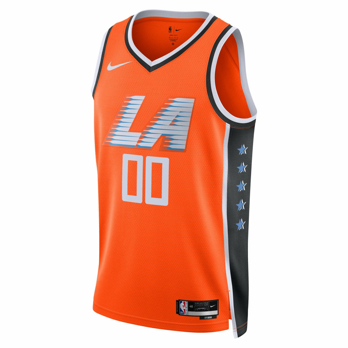 LA Clippers Unisex 2025/26 City Edition Swingman Custom Jersey - Orange | NBA Jerseys