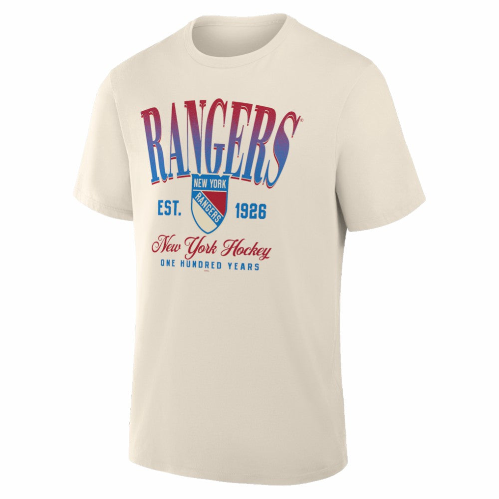 New York Rangers Alternate Legacy T-Shirt Cream