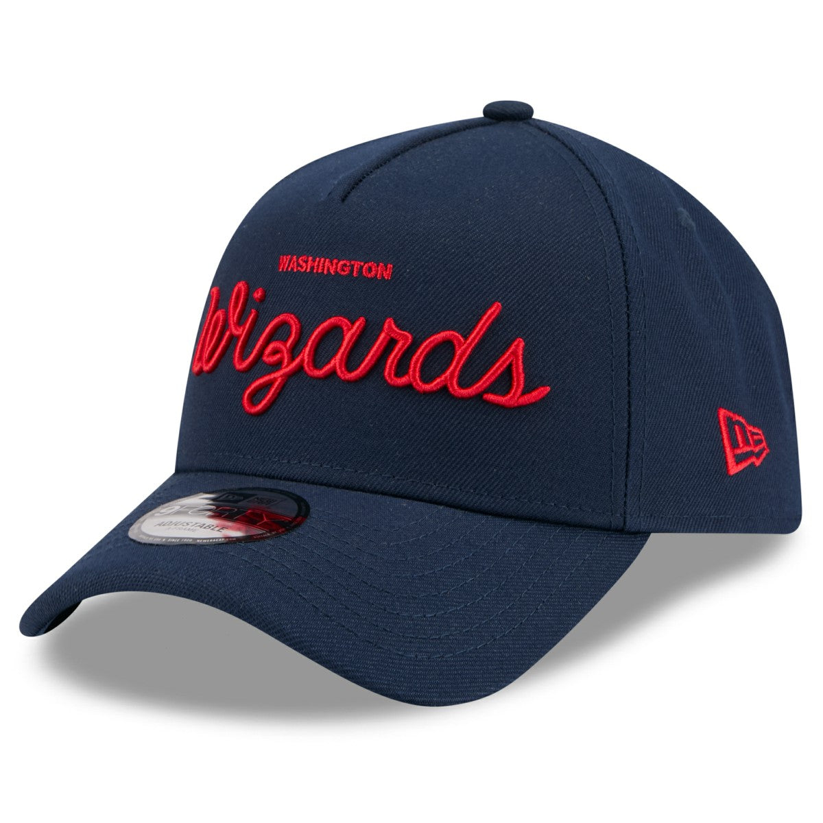 New Era - Washington Wizards x Malbon Golf Unisex 9FORTY A-Frame Adjustable Hat - Navy