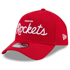 New Era - Houston Rockets x Malbon Golf Unisex 9FORTY A-Frame Adjustable Hat - Red