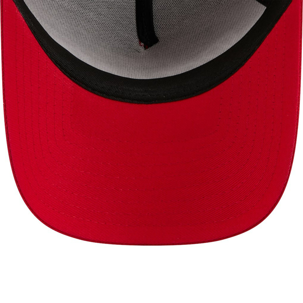 New Era - Houston Rockets x Malbon Golf Unisex 9FORTY A-Frame Adjustable Hat - Red