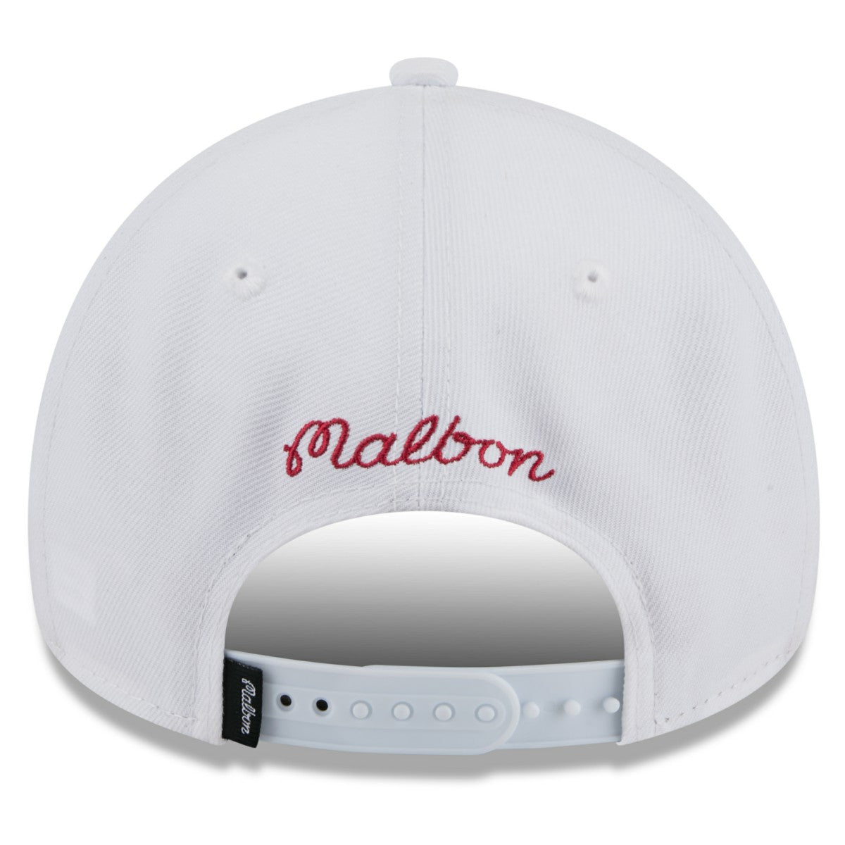 New Era - Miami Heat x Malbon Golf Unisex 9FORTY A-Frame Adjustable Hat - White