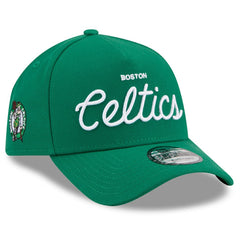 New Era - Boston Celtics x Malbon Golf Unisex 9FORTY A-Frame Adjustable Hat - Green