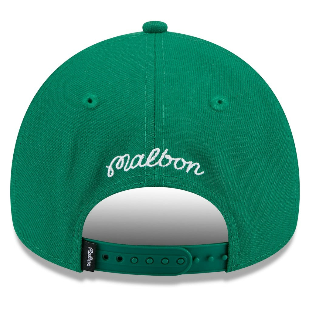 New Era - Boston Celtics x Malbon Golf Unisex 9FORTY A-Frame Adjustable Hat - Green