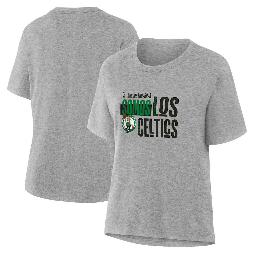 NBA - Boston Celtics Women's Noches Training T-Shirt - Gray