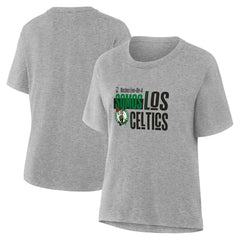 NBA - Boston Celtics Women's Noches Training T-Shirt - Gray