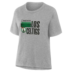 NBA - Boston Celtics Women's Noches Training T-Shirt - Gray