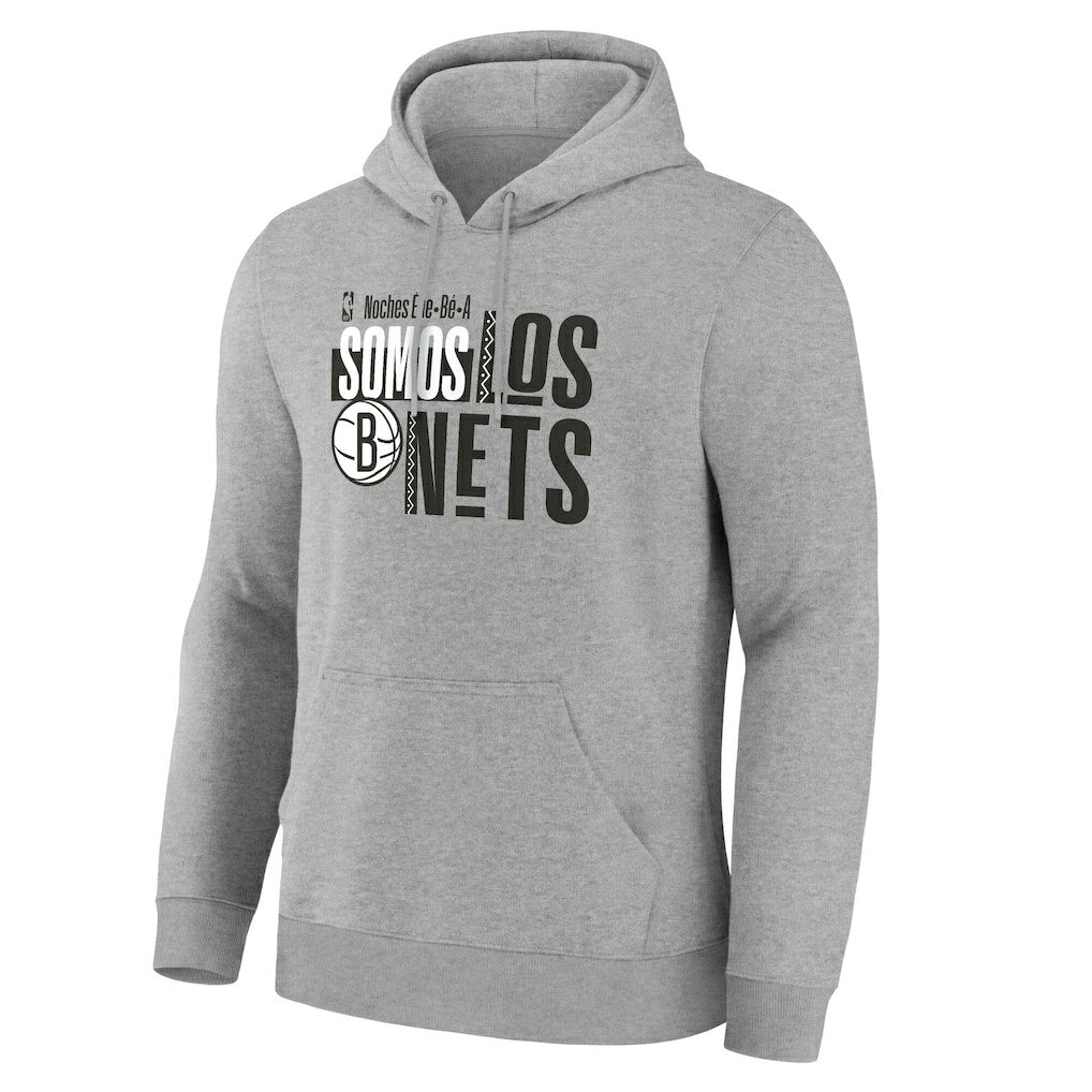 NBA - Brooklyn Nets Noches Training Hoodie - Gray