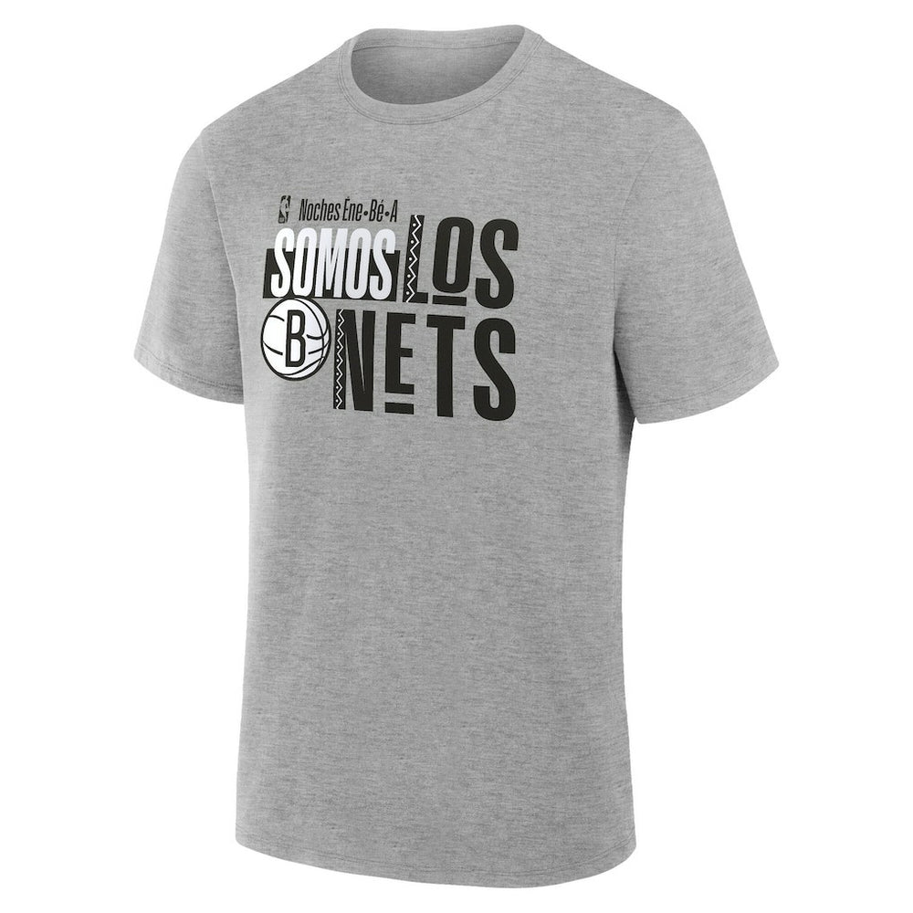 NBA - Brooklyn Nets Noches Training T-Shirt - Gray