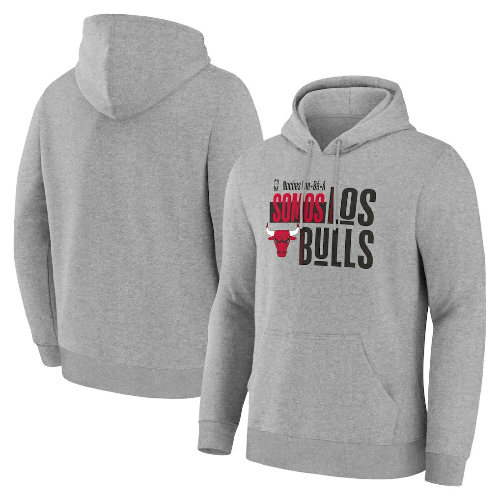 NBA - Chicago Bulls Noches Training Hoodie - Gray