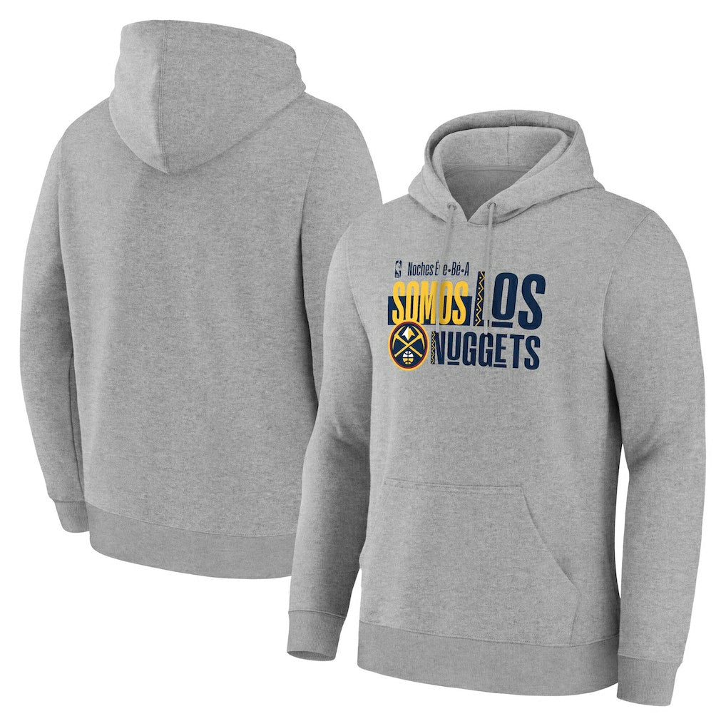 NBA - Denver Nuggets Noches Training Hoodie - Gray