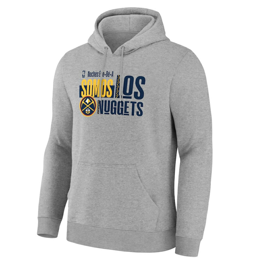 NBA - Denver Nuggets Noches Training Hoodie - Gray