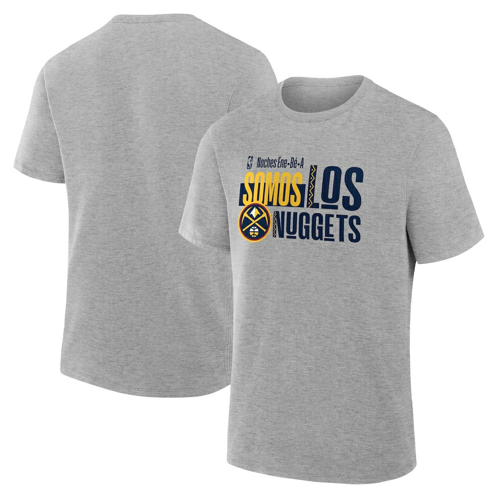 NBA - Denver Nuggets Noches Training T-Shirt - Gray