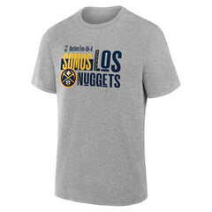 NBA - Denver Nuggets Noches Training T-Shirt - Gray