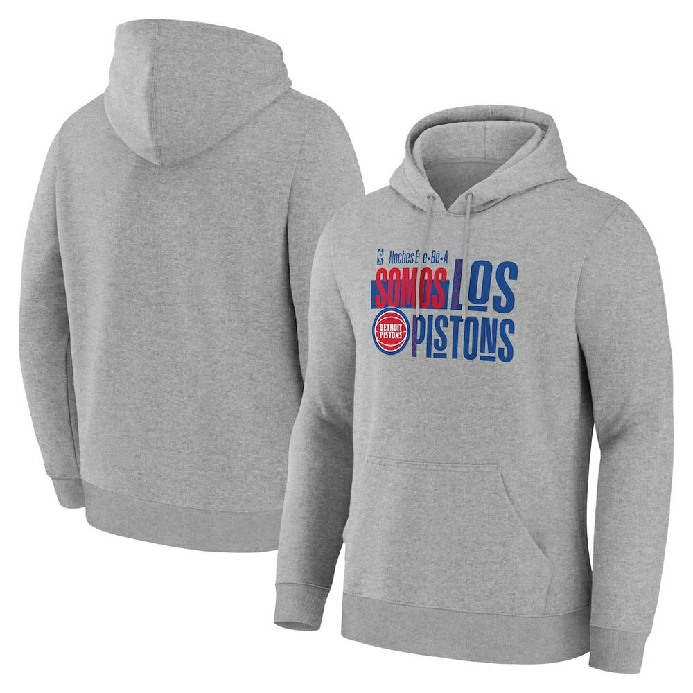 NBA - Detroit Pistons Noches Training Hoodie - Gray