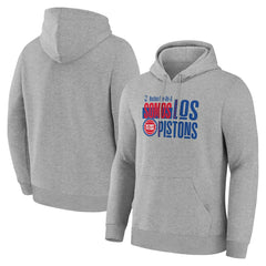 NBA - Detroit Pistons Noches Training Hoodie - Gray