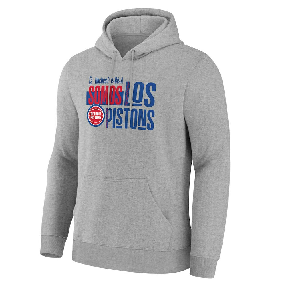 NBA - Detroit Pistons Noches Training Hoodie - Gray