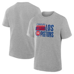 NBA - Detroit Pistons Noches Training T-Shirt - Gray