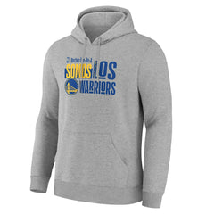 NBA - Golden State Warriors Noches Training Hoodie - Gray