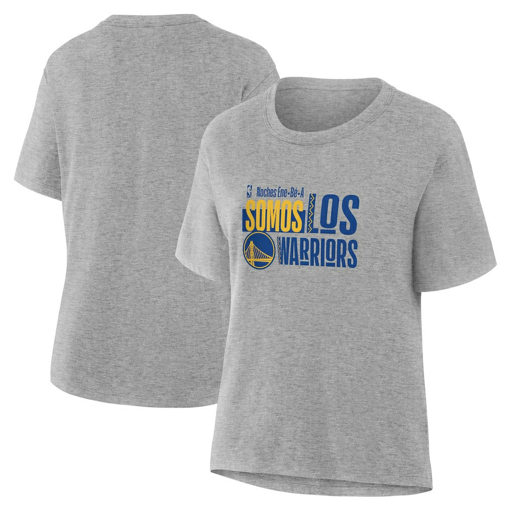NBA - Golden State Warriors Women's Noches Training T-Shirt - Gray