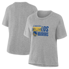 NBA - Golden State Warriors Women's Noches Training T-Shirt - Gray