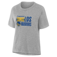 NBA - Golden State Warriors Women's Noches Training T-Shirt - Gray