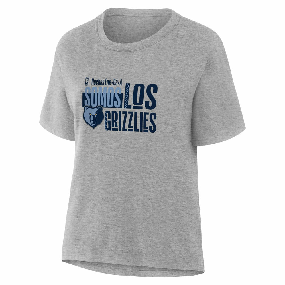 NBA - Memphis Grizzlies Women's Noches Training T-Shirt - Gray