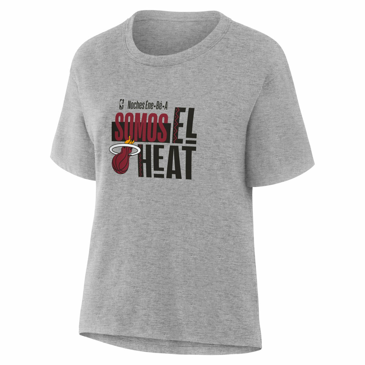 NBA - Miami Heat Women's Noches Training T-Shirt - Gray