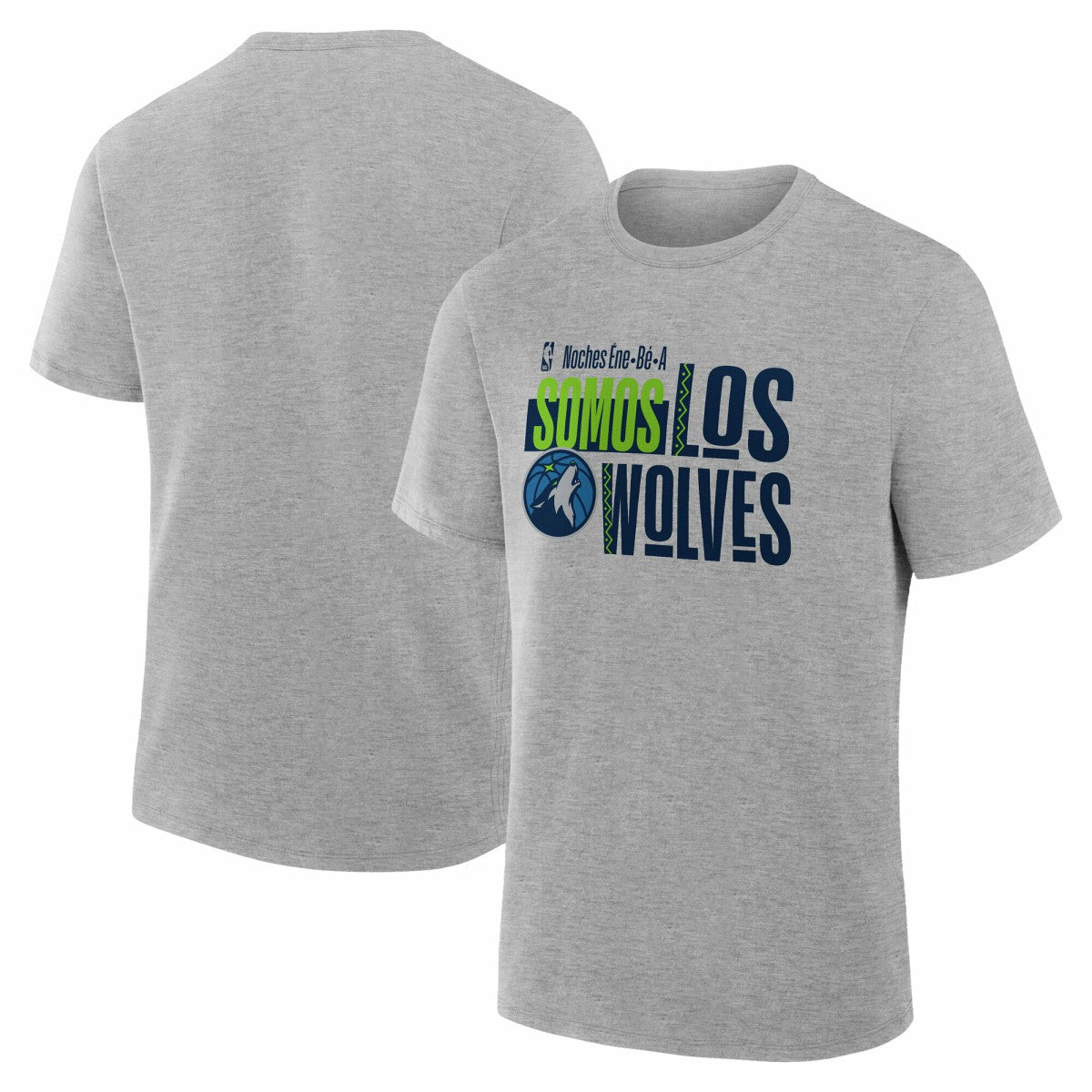 NBA - Minnesota Timberwolves Noches Training T-Shirt - Gray