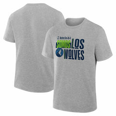 NBA - Minnesota Timberwolves Noches Training T-Shirt - Gray
