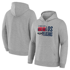 NBA - New Orleans Pelicans Noches Training Hoodie - Gray