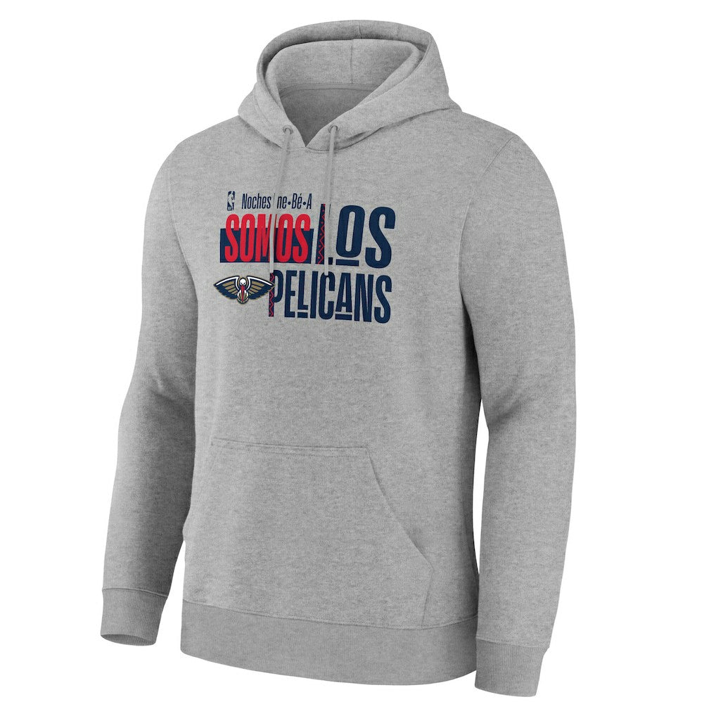 NBA - New Orleans Pelicans Noches Training Hoodie - Gray